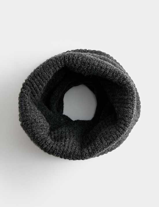 Écharpe tube en maille