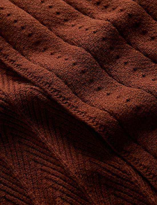 Écharpe à motif chevrons