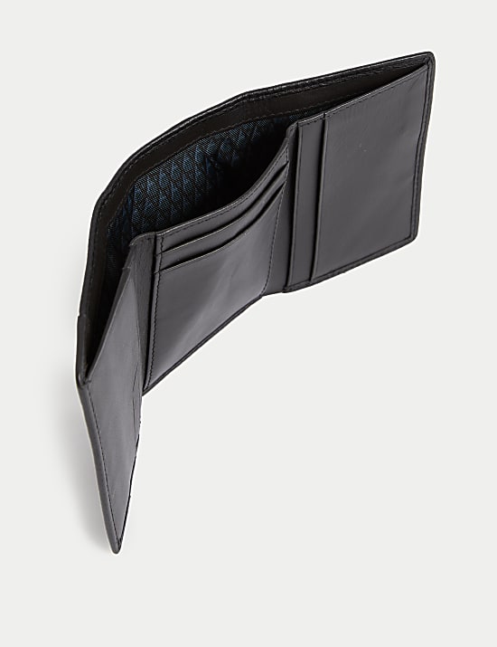 Δερμάτινο τρίπτυχο πορτοφόλι