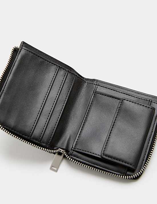 Bi-fold Zip Wallet