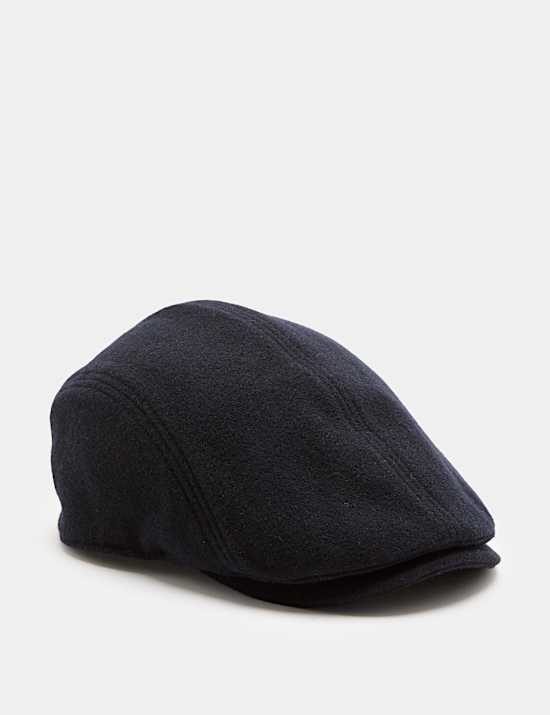 Pure Wool Flat Cap