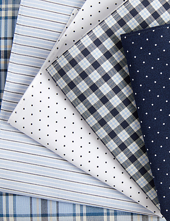 Αντιβακτηριδιακά μαντήλια από 100% βαμβάκι σε σετ των 5