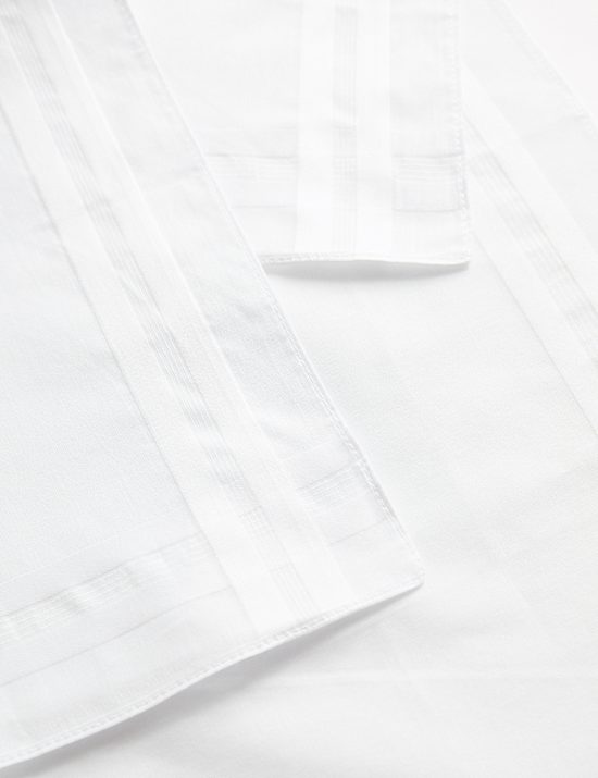 7pk Antibacterial Pure Cotton Handkerchiefs