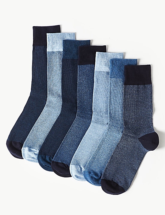 7 Pack Cool & Fresh&trade; Cotton Rich Socks
