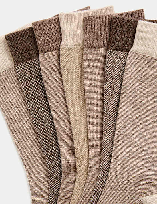 7er-Pack Cool & Fresh&trade; Socken mit hohem Baumwollanteil