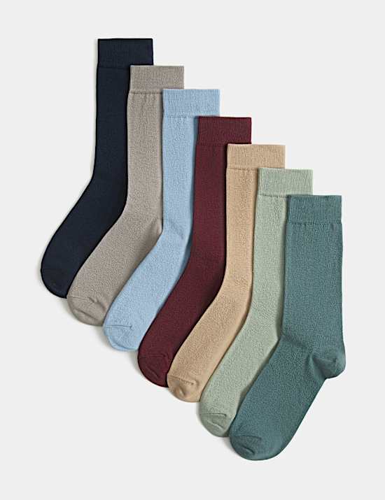 7pk Cool & Fresh&trade; Cotton Rich Socks