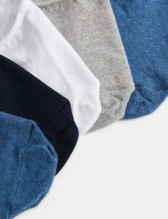 5pk Cool & Fresh™ Cotton Rich Invisible Trainer Liners™