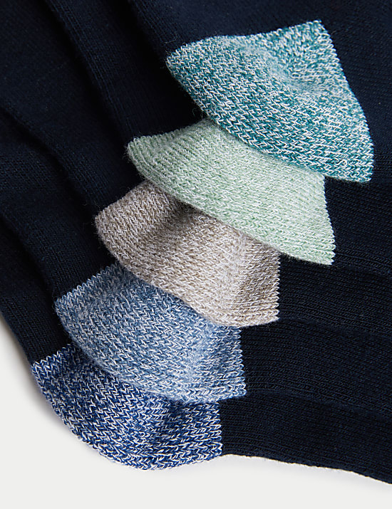 5pk Cool & Fresh™ Cotton Rich Cushioned Socks