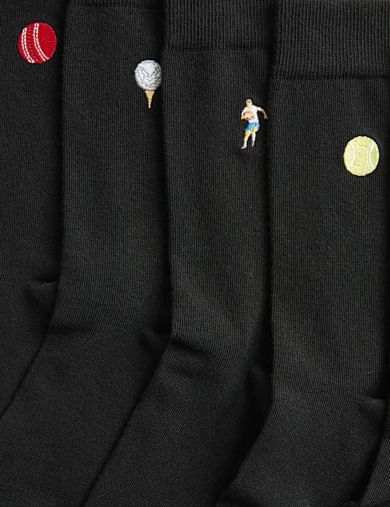 10 Pack Cool & Fresh&trade; Sporty Cotton Rich Socks