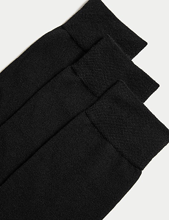 Pack de 3 pares de calcetines de lana de merino