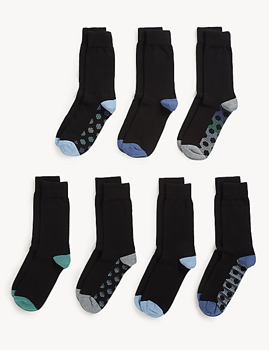 7pk Cool & Fresh&trade; Cotton Rich Socks