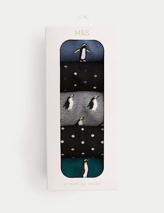 Pack de 5 pares de calcetines Cool & Fresh™ de algodón