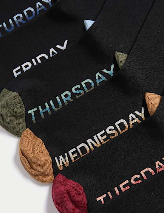 7pk Cool & Fresh&trade; Cotton Rich Socks