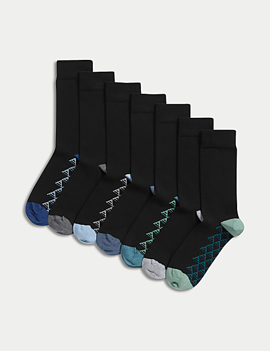 7pk Cool & Fresh™ Cotton Rich Socks