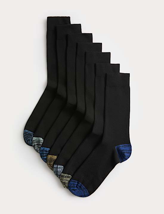 7 Pack Cool & Fresh&trade; Cotton Rich Socks