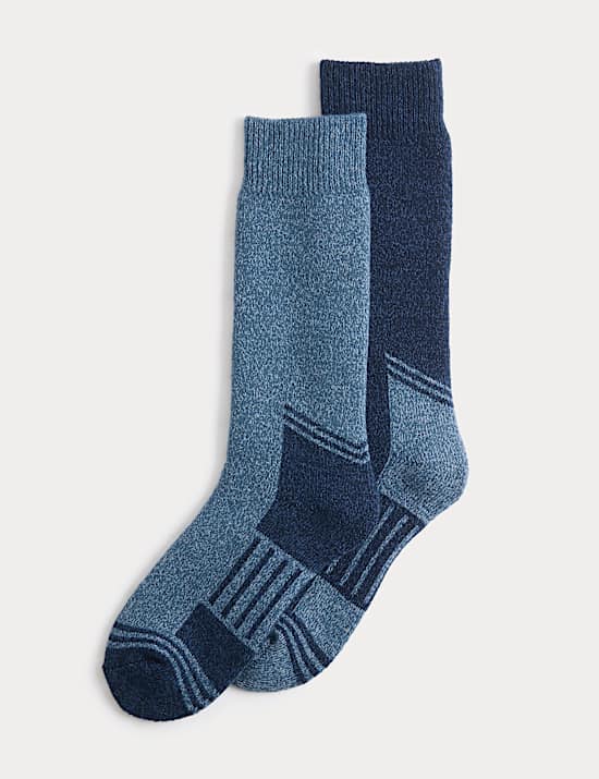 Lot de 2 paires de chaussettes &eacute;paisses Freshfeet&trade;, id&eacute;ales pour le quotidien