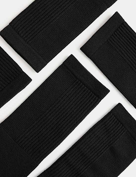 5pk Freshfeet™ Cotton Rich Cushioned Sports Socks