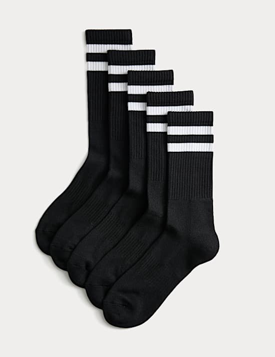 5 Pack Cool & Fresh&trade; Sports Socks