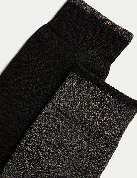 2pk Heatgen™ Maximum Warmth Longer Length Thermal Socks