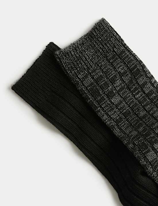 2pk Heatgen Medium Warmth Thermal Socks