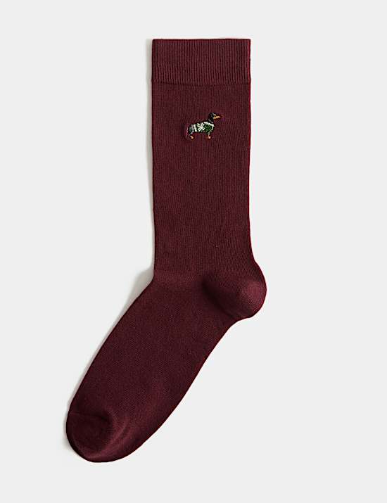 Dachshund Cotton Rich Socks
