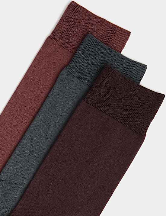 3 Pack Egyptian Cotton Rich Socks