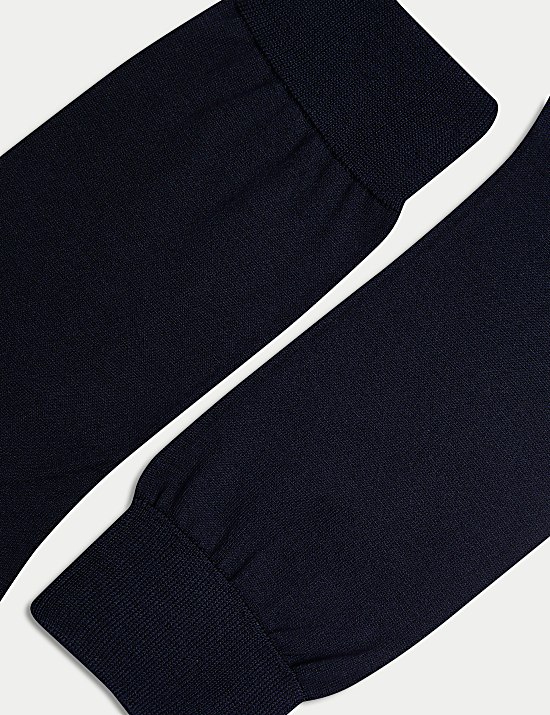 3pk Pure Cotton Socks
