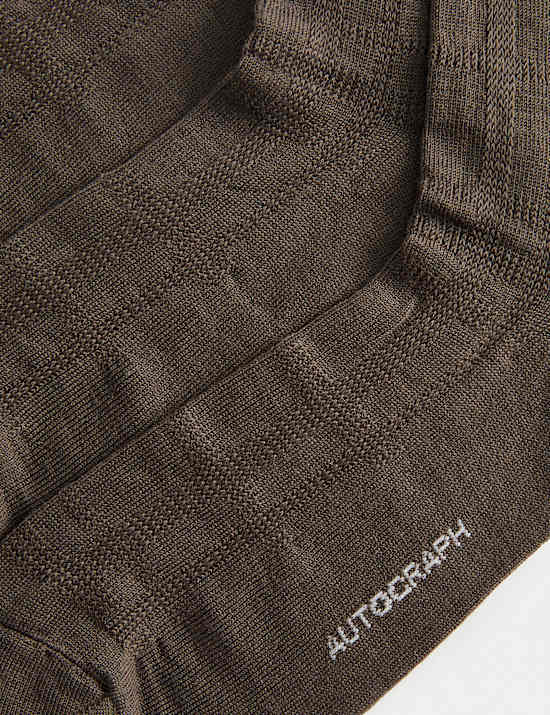 3pk Merino Wool Blend Thermal Socks