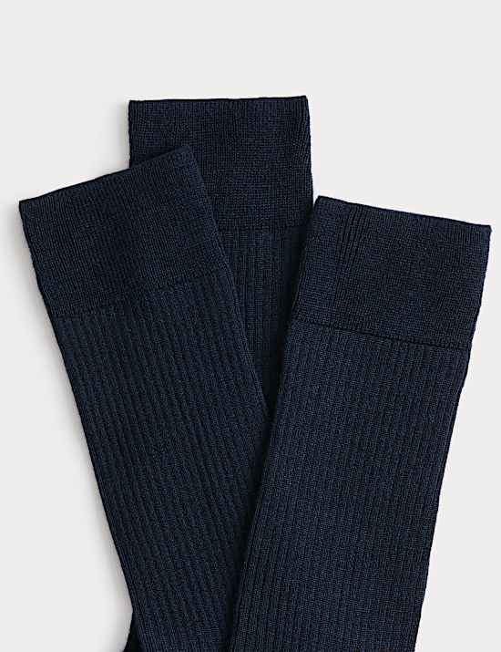 3pk Merino Wool with Cashmere Socks