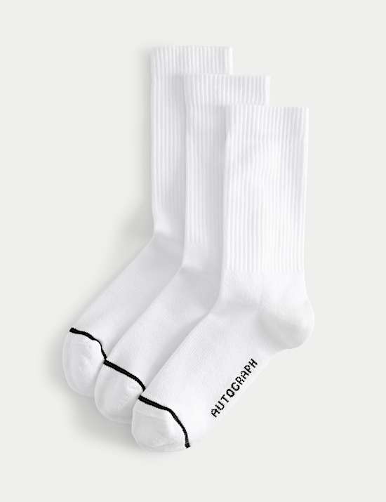 3 Pack Cotton Rich Socks