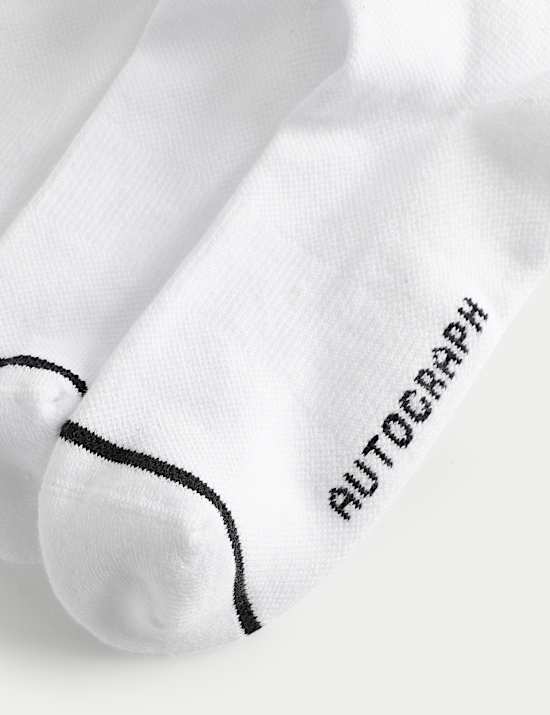 3 Pack Pima Cotton Rich Quarter Liner Socks