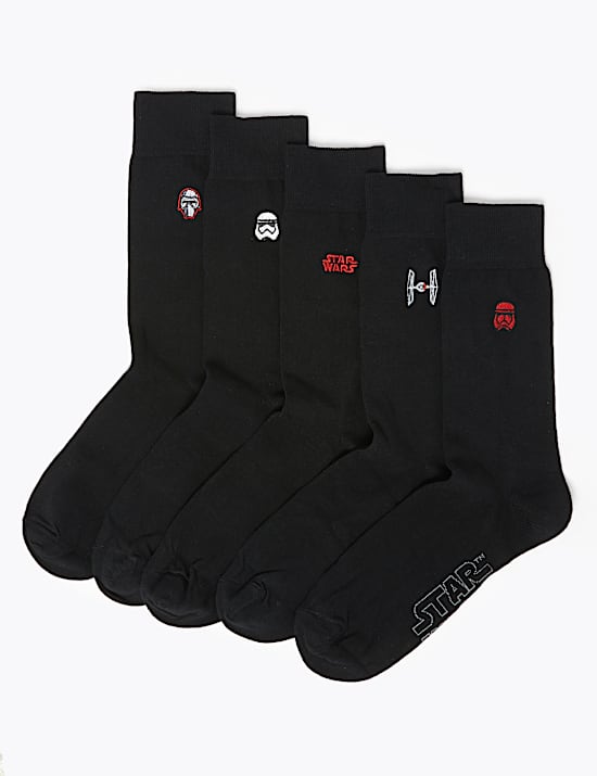 5 Pack Star Wars&trade; Socks
