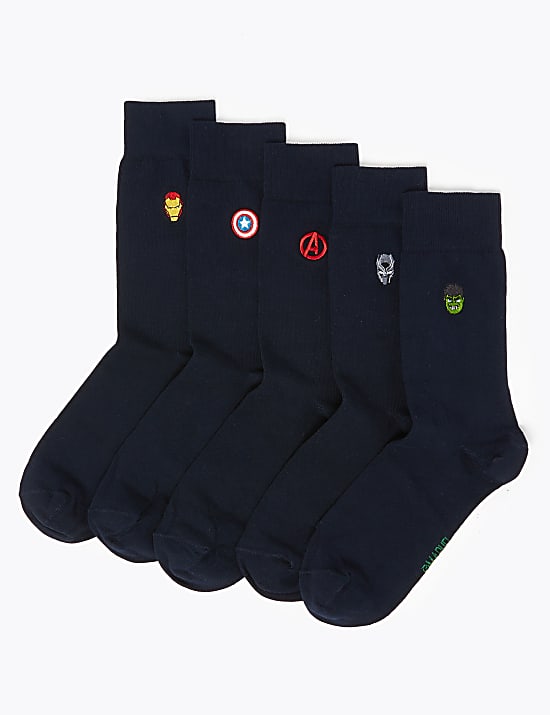 5 Pack Avengers&trade; Socks