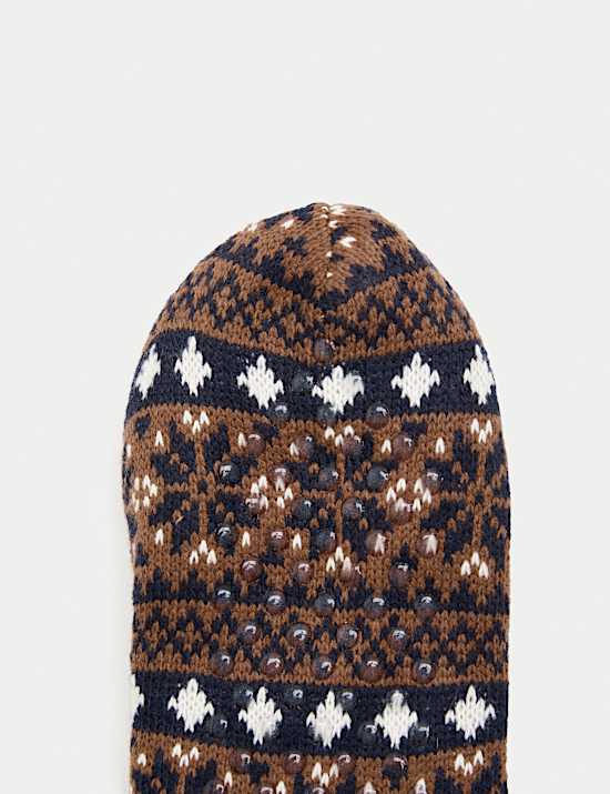 Reindeer Slipper Socks