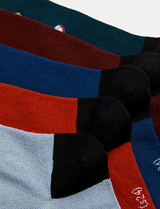 5pk Looney Tunes&trade; Cotton Rich Socks