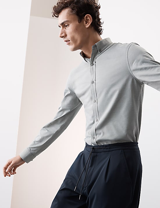 Slim Fit Jersey Performance Shirt