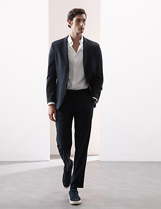 Chemise coupe slim en jersey performance