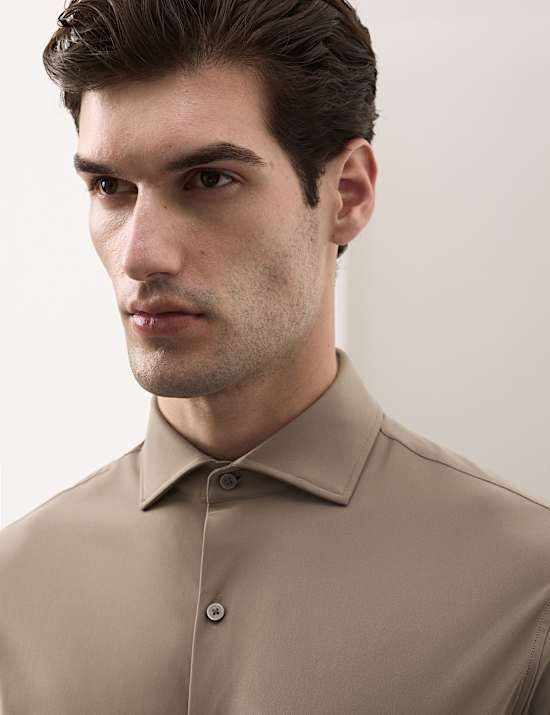 Tailored Fit Stretch Performance Shirt