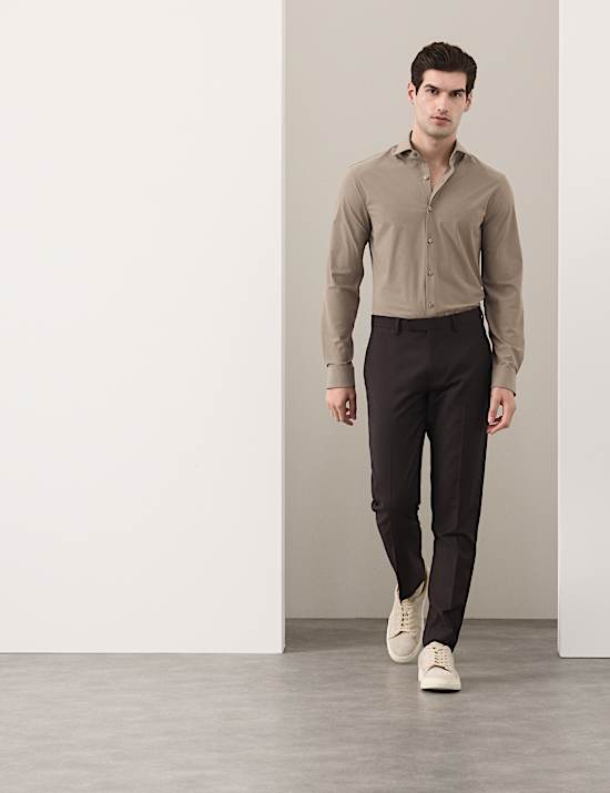 Tailored Fit Stretch Performance Shirt