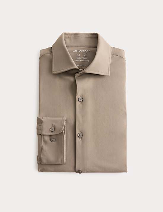 Tailored Fit Stretch Performance Shirt