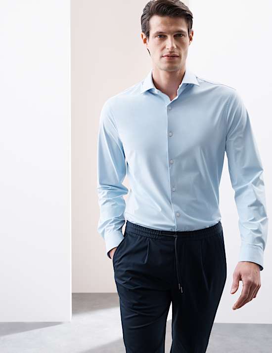 Tailored Fit Stretch Performance Shirt
