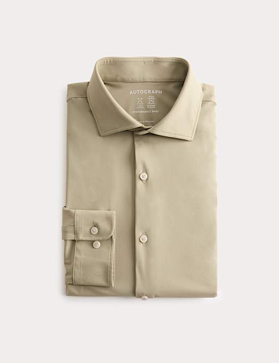 Tailored Fit Stretch Performance Shirt