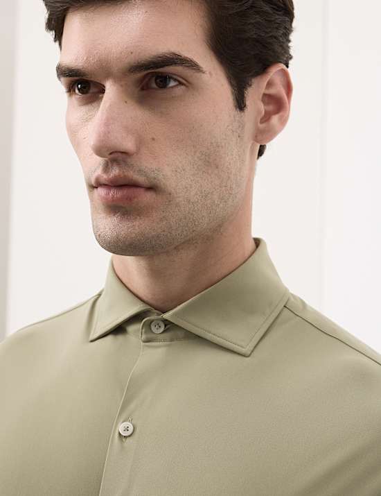Tailored Fit Stretch Performance Shirt
