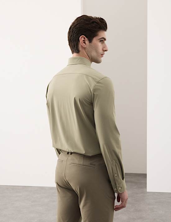 Tailored Fit Stretch Performance Shirt