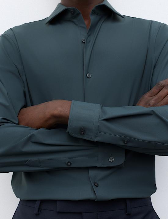 Silm Fit Stretch Performance Shirt