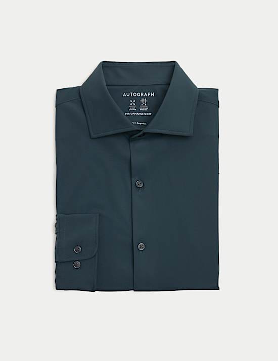 Silm Fit Stretch Performance Shirt