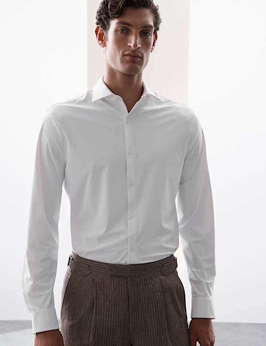 Tailored Fit Stretch Performance Shirt