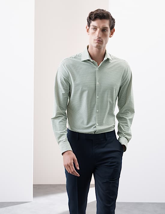 Tailored Fit Stretch Performance Shirt