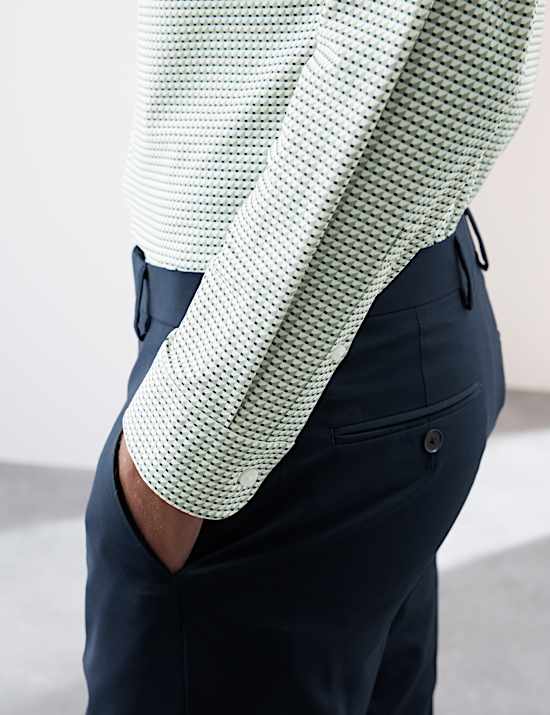 Tailored Fit Stretch Performance Shirt