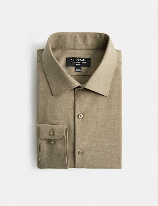 Performance &ndash; Chemise cintr&eacute;e avec laine
